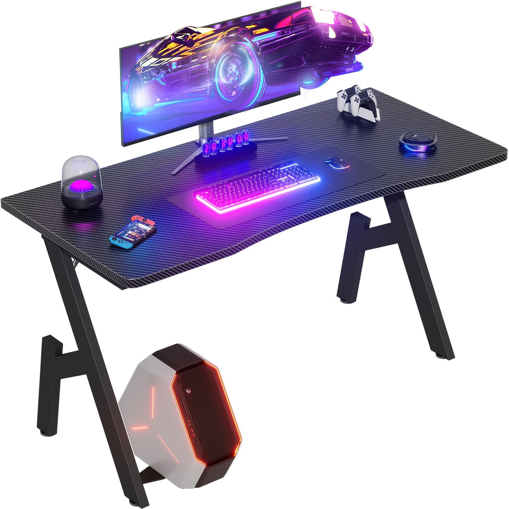 Compact Office Computer Desk, A-Shaped Legs Uniquely Designed Gaming Table, Workstations Suitable for Any Space, Ideal for Remote Workers, Small Computer Desk, Computer Desk Gaming, Home Office Desk, Small Desk, Gaming Desk,