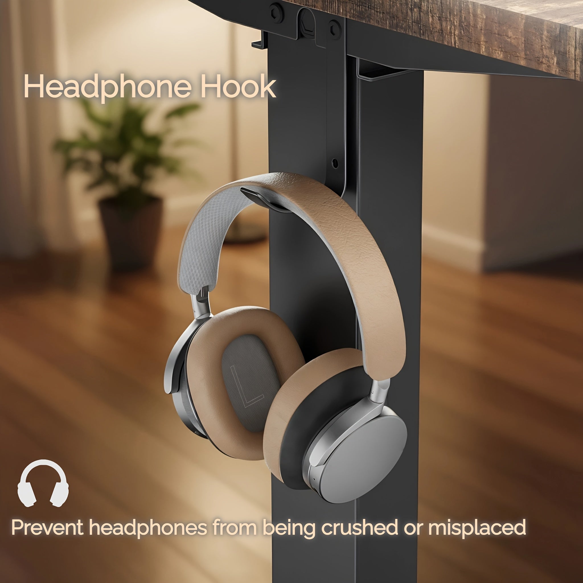 Electric Height-Adjustable Sit-Stand Desk with Built-in Power Socket & USB Port, 3-Memory Presets, Quiet Motor (Under 50dB), Wide Two-Panel Desktop, Heavy-Duty T-Leg Design, Overheat & -Crush - Home Office Computer Desk