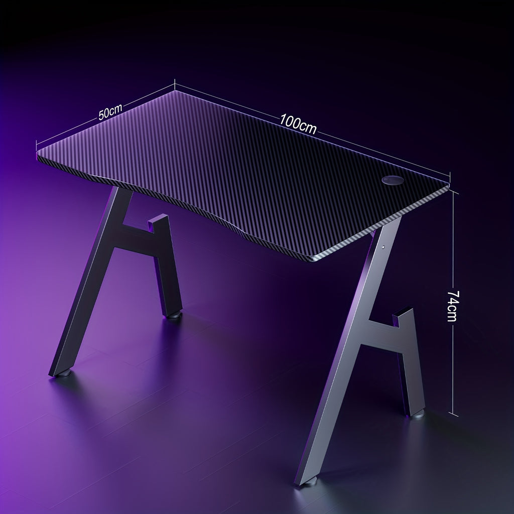 Compact Office Computer Desk, A-Shaped Legs Uniquely Designed Gaming Table, Workstations Suitable for Any Space, Ideal for Remote Workers, Small Computer Desk, Computer Desk Gaming, Home Office Desk, Small Desk, Gaming Desk,