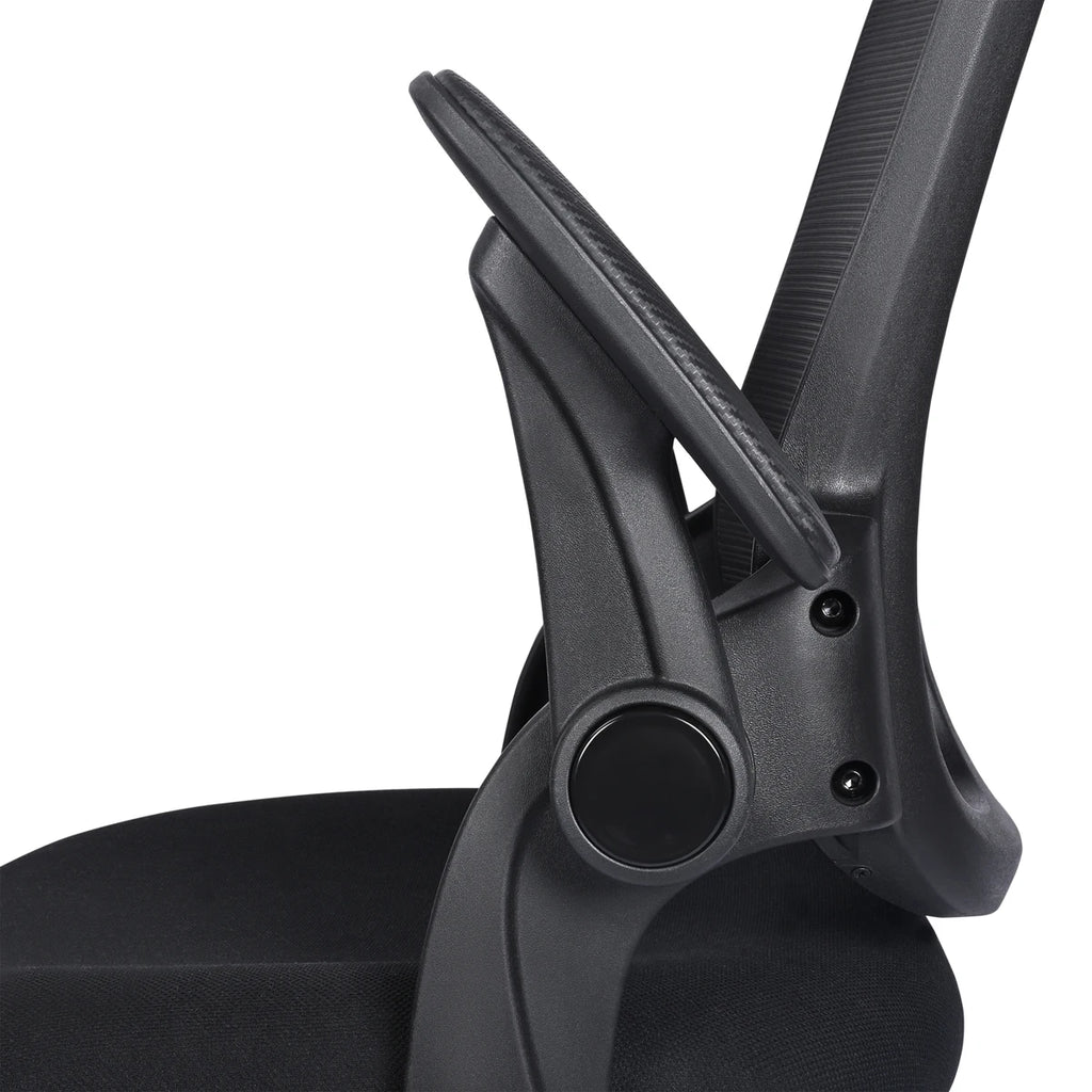 La silla de oficina T-Lovendo 6102-BLACK presenta un diseño ergonómico, altura ajustable y soporte lumbar, confeccionada con malla transpirable para máxima comodidad durante largas horas de trabajo, ideal para oficinas en casa o entornos de estudio.