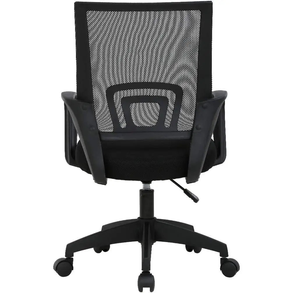DASCK - Silla de Oficina Ergonómica con Respaldo de Malla Transpirable, Altura Ajustable de 35 a 45 cm, Base de Estrella con Ruedas de 360 ​​Grados para un Movimiento Suave, Ideal para Oficina en Casa o Configuración de Trabajo.