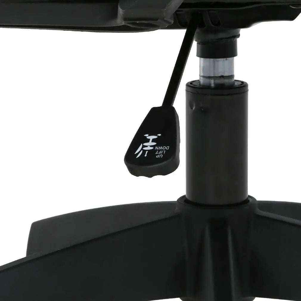 DASCK - Silla de Oficina Ergonómica con Respaldo de Malla Transpirable, Altura Ajustable de 35 a 45 cm, Base de Estrella con Ruedas de 360 ​​Grados para un Movimiento Suave, Ideal para Oficina en Casa o Configuración de Trabajo.