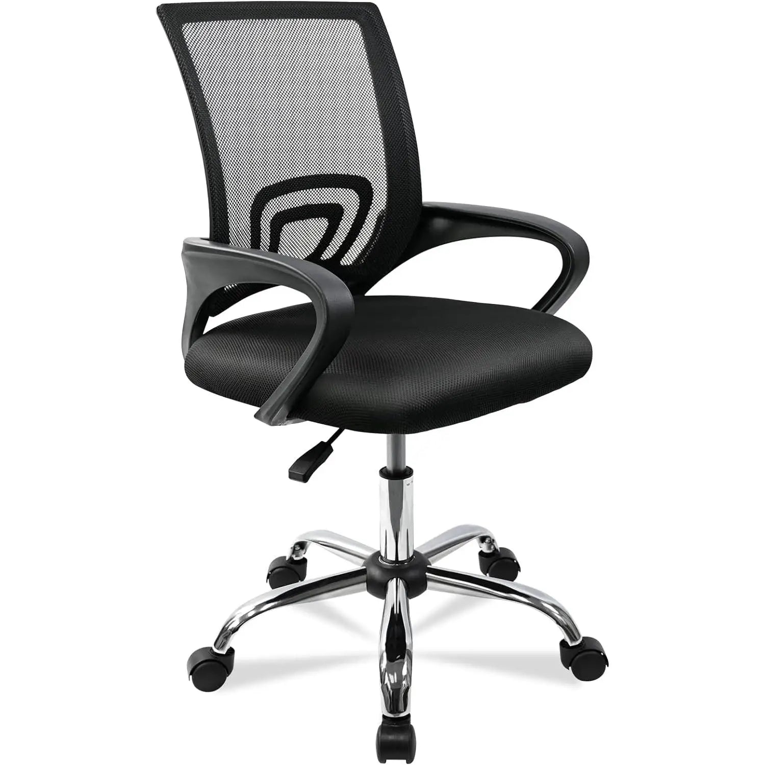 DASCK - Silla de oficina ergonómica con malla transpirable, altura ajustable de 35 a 45 cm y giro de 360 ​​grados para una configuración de trabajo cómoda.