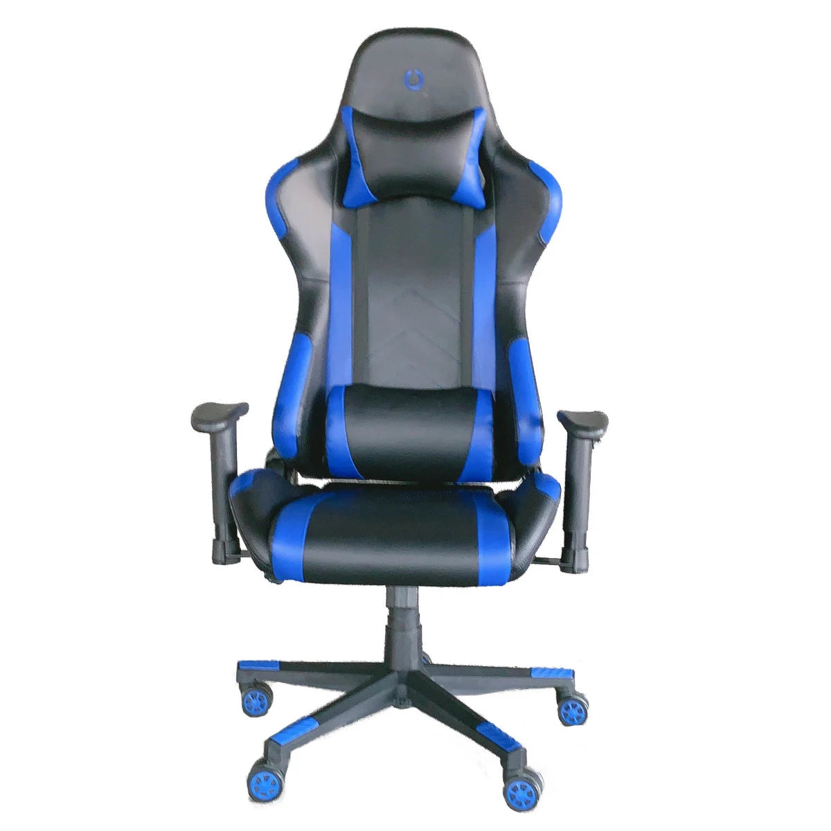 Silla Gaming Ergonómica PRIXTON con Altura Ajustable y Reposabrazos, Reclinable 180º, Construcción Metálica PVC, Incluye Cojines de Soporte Lumbar y Cervical, Ideal para Oficina en Casa o Gaming, Soporta hasta 140 kg