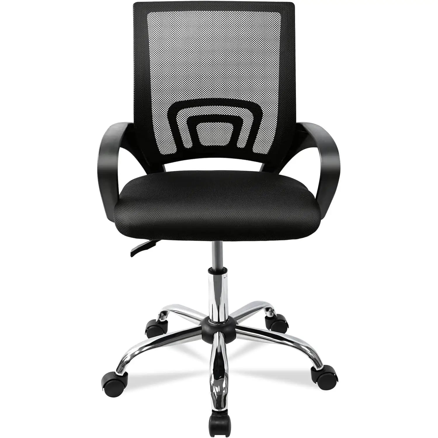 DASCK - Silla de oficina ergonómica con malla transpirable, altura ajustable de 35 a 45 cm y giro de 360 ​​grados para una configuración de trabajo cómoda.