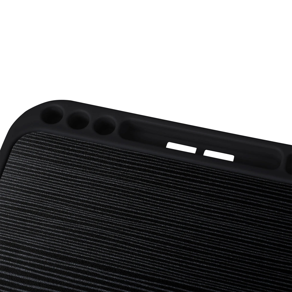 T-lovendo - Mesa de cama para portátil, altura y ángulo ajustables, plegable, para netbook, con ranura para tableta y bolígrafo, para cama, sofá y suelo