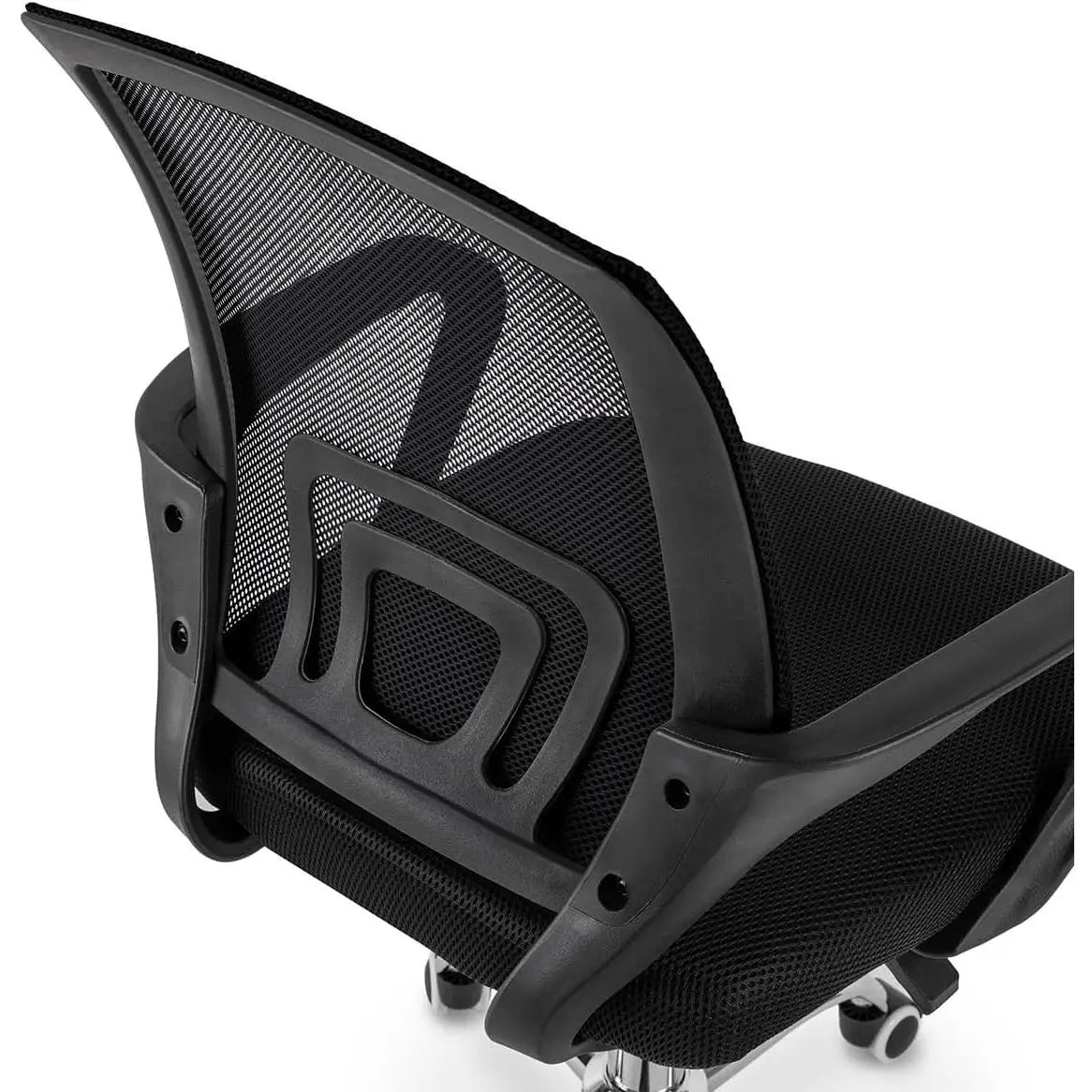 DASCK - Silla de oficina ergonómica con malla transpirable, altura ajustable de 35 a 45 cm y giro de 360 ​​grados para una configuración de trabajo cómoda.