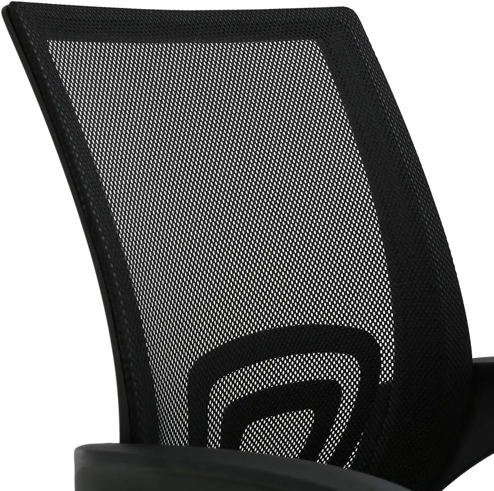 DASCK - Silla de Oficina Ergonómica con Respaldo de Malla Transpirable, Altura Ajustable de 35 a 45 cm, Base de Estrella con Ruedas de 360 ​​Grados para un Movimiento Suave, Ideal para Oficina en Casa o Configuración de Trabajo.