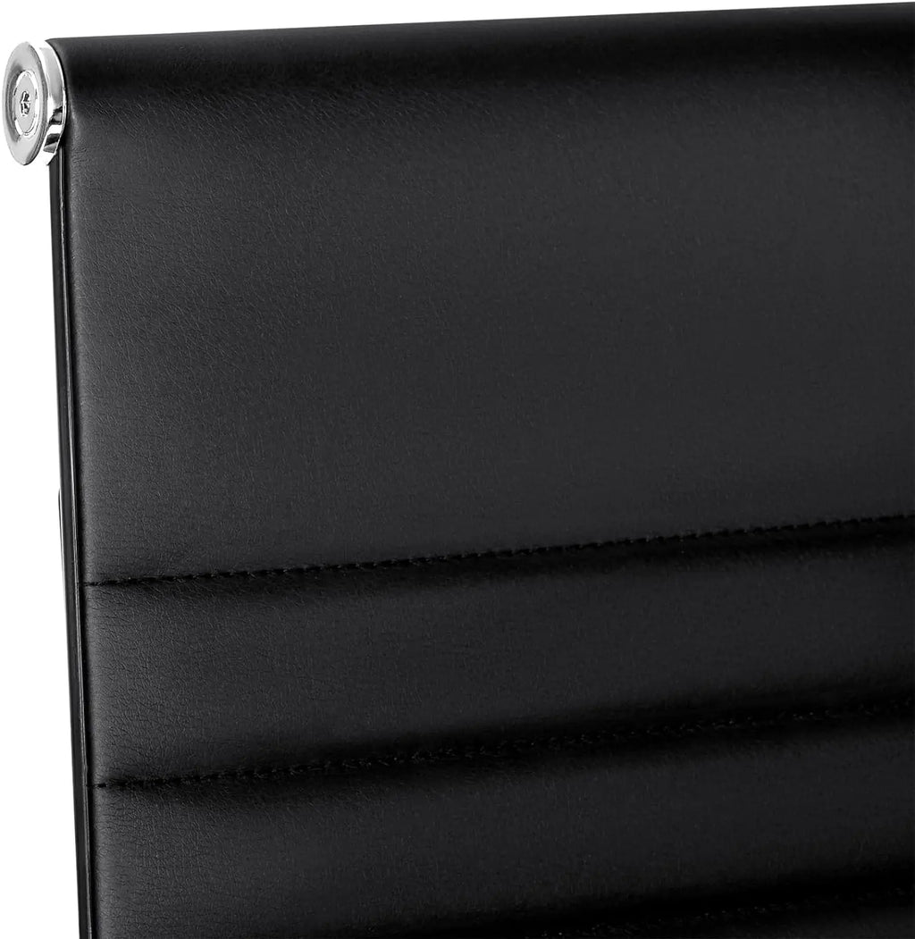 Silla de oficina ergonómica T-Loving con altura ajustable, función reclinable y cuero PU para un diseño moderno, perfecta para la oficina en casa o el estudio.