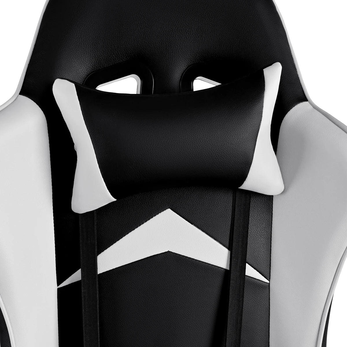 Silla Gaming T-Lovendo con Soporte Lumbar y Cervical, Altura Ergonómica Ajustable y Reclinable.