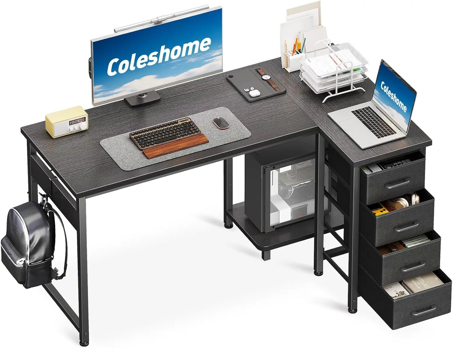 con Forma de Oficina 100x70cm Esquina, Oficina