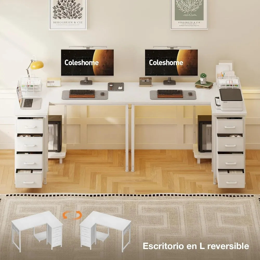 con Forma de Oficina 100x70cm Esquina, Oficina