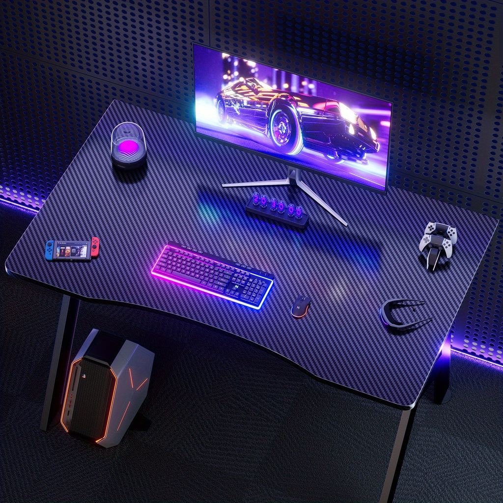 Compact Office Computer Desk, A-Shaped Legs Uniquely Designed Gaming Table, Workstations Suitable for Any Space, Ideal for Remote Workers, Small Computer Desk, Computer Desk Gaming, Home Office Desk, Small Desk, Gaming Desk,