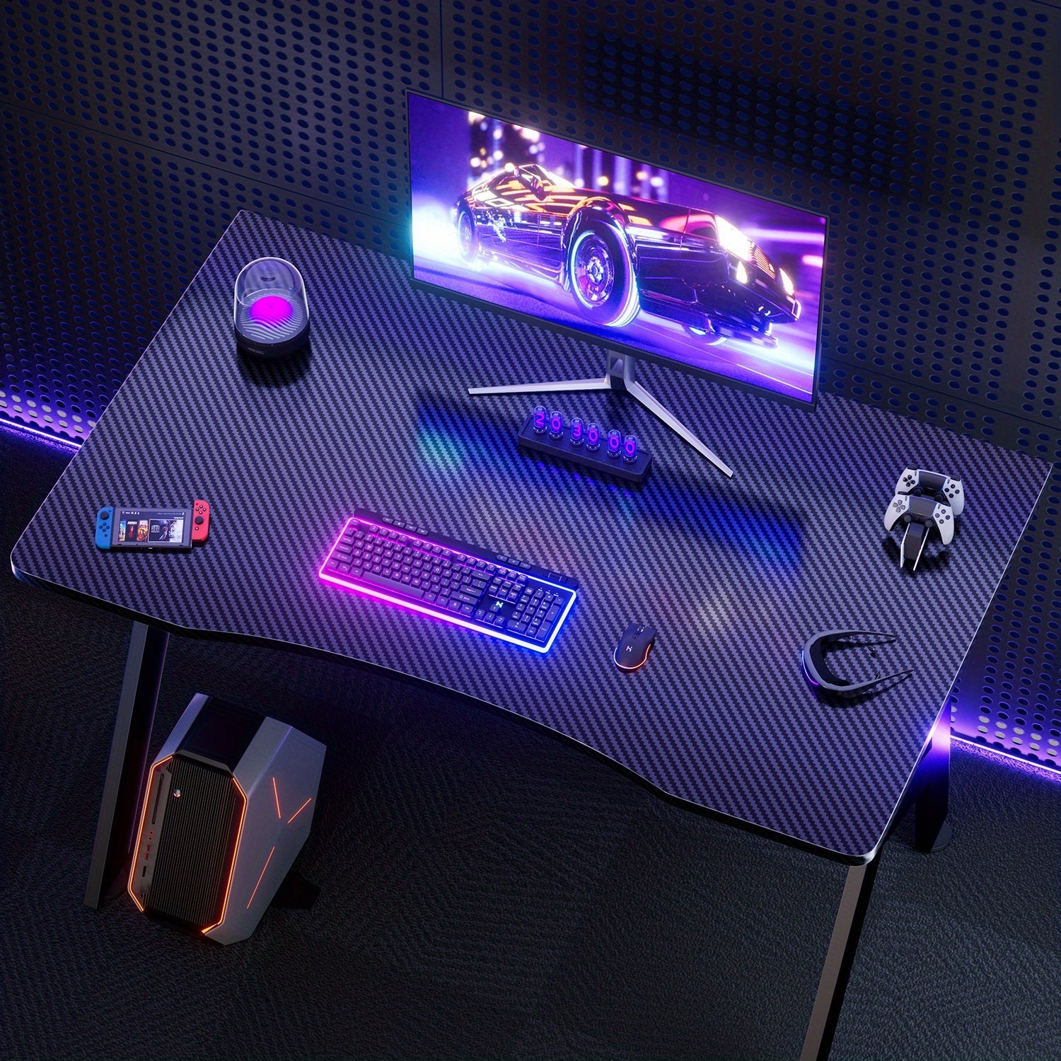 Compact Office Computer Desk, A-Shaped Legs Uniquely Designed Gaming Table, Workstations Suitable for Any Space, Ideal for Remote Workers, Small Computer Desk, Computer Desk Gaming, Home Office Desk, Small Desk, Gaming Desk,