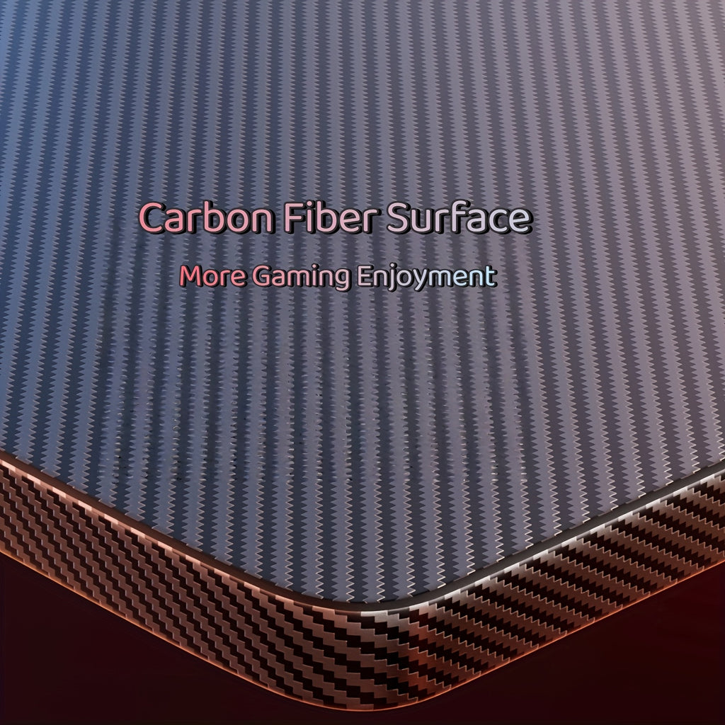 Escritorio gaming de 80/100 cm con superficie de fibra de carbono | Escritorio grande en forma de A, estación de trabajo ergonómica para PC, mobiliario de oficina para el hogar, regalo para hombre, stock local